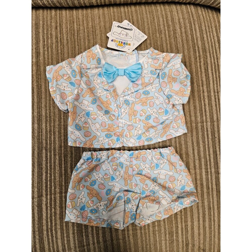 Build A Bear Sanrio Mocha and Milk Suit NWT